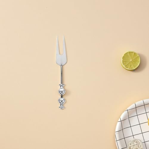 Hoement 3 Stück Edelstahl Obstgabeln mit DIY Perlen Design Kleine Cocktailspieße für Vorspeisen Käse Dessert und Snacks Robuste und Glatte für Fingerfood und Partygebrauch Hoement 3 Stück Edelstahl Obstgabeln mit DIY Perlen Design Kleine Cocktailspieße für Vorspeisen Käse Dessert und Snacks Robuste und Glatte für Fingerfood und Partygebrauch von Hoement