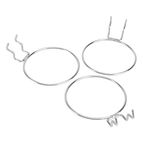 Hoement 3 Stück Runde Metallhaken Edelstahl Cup Holder Aufbewahrungshaken für Lochplatte Rostfrei Platzsparend Geeignet für Haushalt Geschäft Büro und Bad Hoement 3 Stück Runde Metallhaken Edelstahl Cup Holder Aufbewahrungshaken für Lochplatte Rostfrei Platzsparend Geeignet für Haushalt Geschäft Büro und Bad von Hoement