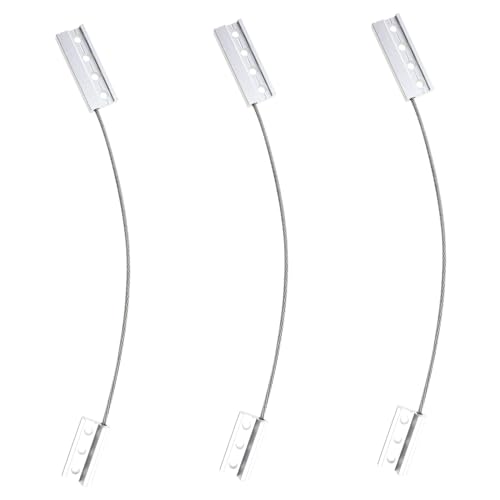 Hoement 3 Stück Teiliges Edelstahl Sicherheits Drahtseil Fenster Absturzsicherung Kabelbegrenzung mit Einfacher Montage und Hoher Tragkraft für Wohn und Bürofenster Zuverlässiger von Hoement