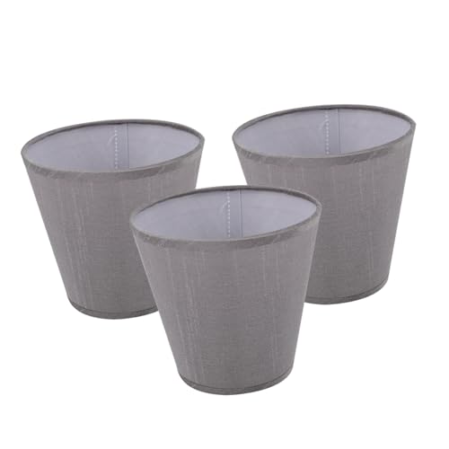 Hoement 3 Stück Teiliges Stoff Modell Weißer Lampenschirm für Tischlampe Stehlampe und Wandleuchte Eleganter Lampenschirm Weiches Licht Einsetzbar Hoement 3 Stück Teiliges Stoff Modell Weißer Lampenschirm für Tischlampe Stehlampe und Wandleuchte Eleganter Lampenschirm Weiches Licht Einsetzbar von Hoement