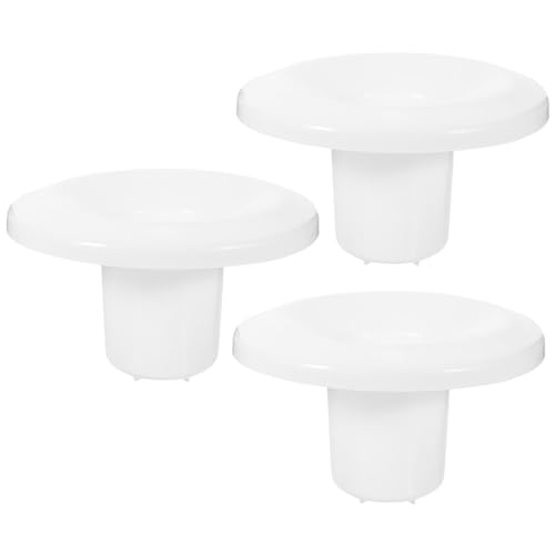 Hoement 3 Stück Wasserflaschen Wasserspender Ersatz Smart Seat aus Langlebigem Kunststoff für Büro Zuhause und Einfache Installation Kompatibel mit Meisten Wasserkühlern von Hoement