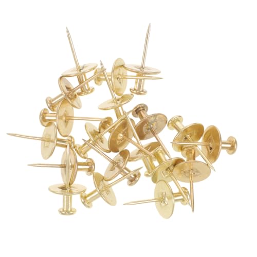 Hoement 30 Stück Teiliges Bilderaufhänger Nägel aus Robustem Zinklegierung Metall mit Kleinem Kopf Dekorative Push Pins zum Einfachen Aufhängen von Bildern Schlüssel und Leichten Hoement 30 Stück Teiliges Bilderaufhänger Nägel aus Robustem Zinklegierung Metall mit Kleinem Kopf Dekorative Push Pins zum Einfachen Aufhängen von Bildern Schlüssel und Leichten von Hoement