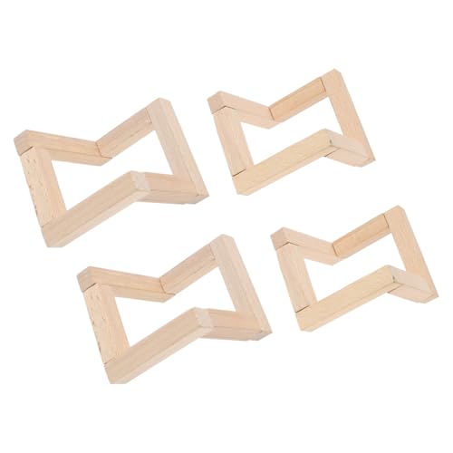 Hoement 4 Stück Holzständer für Mondlampe aus Massivem Holz Stabile Pat Lamp Halterung Präzise Verarbeitung Langlebiger Lampensockel für Zuhause und Dekoration Hoement 4 Stück Holzständer für Mondlampe aus Massivem Holz Stabile Pat Lamp Halterung Präzise Verarbeitung Langlebiger Lampensockel für Zuhause und Dekoration von Hoement