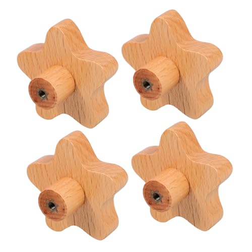 Hoement 4 Stück Massivholz Schrankknöpfe Modern Kreative Form Möbelgriffe für Schlafzimmer Kommoden Kleiderschränke Langlebig Glatte Oberfläche Vielseitig für Innenräume Hoement 4 Stück Massivholz Schrankknöpfe Modern Kreative Form Möbelgriffe für Schlafzimmer Kommoden Kleiderschränke Langlebig Glatte Oberfläche Vielseitig für Innenräume von Hoement