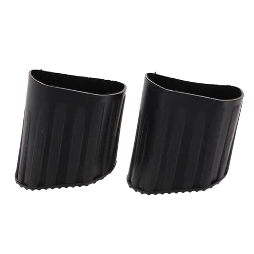 Hoement 4 Stück Teiliges Leiterfußschutz Rutschfestem Gummi Langlebige Leiterfüße Ersatzkappen für Teleskopleitern Einfach zu Montieren Schützt Böden vor Kratzern und Verbessert von Hoement