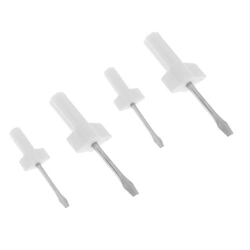 Hoement 4 Stück Teiliges Mini Schraubendreher Flach für Nähmaschinen Reparatur Hochwertiges Metall Kunststoff Präzise Wartung Werkzeug für Haushalt und Feine Geräte Kompakt und Langlebig Hoement 4 Stück Teiliges Mini Schraubendreher Flach für Nähmaschinen Reparatur Hochwertiges Metall Kunststoff Präzise Wartung Werkzeug für Haushalt und Feine Geräte Kompakt und Langlebig von Hoement