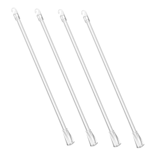 Hoement 4 Stück Teiliges Transparentes Ersatzset Blindstab mit Haken und Kippgriff Einfach zu Installierende Lamellen Jalousien Ersatzteile für Fenster Türvorhänge Hoement 4 Stück Teiliges Transparentes Ersatzset Blindstab mit Haken und Kippgriff Einfach zu Installierende Lamellen Jalousien Ersatzteile für Fenster Türvorhänge von Hoement