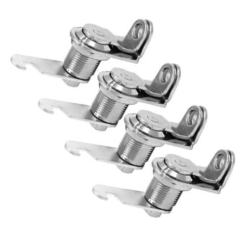Hoement 4 Stück Teiliges Tubular Verschluss aus Zinklegierung für Schränke Briefkästen Vielseitig Einsetzbar Einfache Montage Langlebig Hoement 4 Stück Teiliges Tubular Verschluss aus Zinklegierung für Schränke Briefkästen Vielseitig Einsetzbar Einfache Montage Langlebig von Hoement