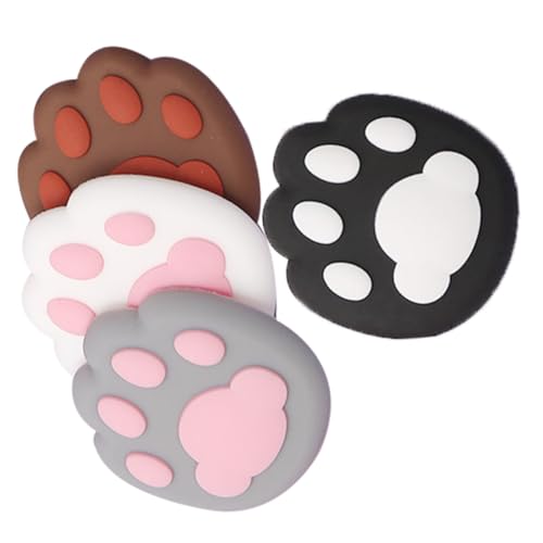 Hoement Silikon Türstopper 4 Stück Wandschutz Selbstklebend Kratzfest 3D Design für Kühlschranktüren und Türklinken Hoement Silikon Türstopper 4 Stück Wandschutz Selbstklebend Kratzfest 3D Design für Kühlschranktüren und Türklinken von Hoement