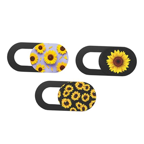Hoement 6stücke Teiliges Webcam Abdeckung Für Laptop Datenschutz Abdeckung Sonnenblumen-Design Einfach Zu Bedienen Schützt Vor Hackern Und Neugierigen Blicken Geeignet Für Computer Und Hoement 6stücke Teiliges Webcam Abdeckung Für Laptop Datenschutz Abdeckung Sonnenblumen-Design Einfach Zu Bedienen Schützt Vor Hackern Und Neugierigen Blicken Geeignet Für Computer Und von Hoement