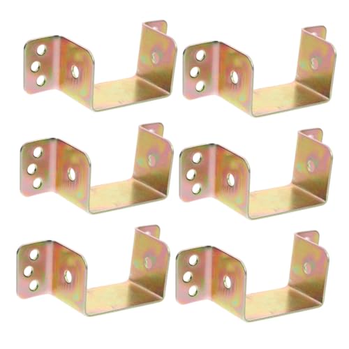 Hoement 6 Stück Betthalterungsbrett Bettrahmenschienen Schlafbeschlag Schwere Doppelhalterungen Unterstützung Ersatznummer Große Bettzubehörhalter Plattengröße Für Hoement 6 Stück Betthalterungsbrett Bettrahmenschienen Schlafbeschlag Schwere Doppelhalterungen Unterstützung Ersatznummer Große Bettzubehörhalter Plattengröße Für von Hoement