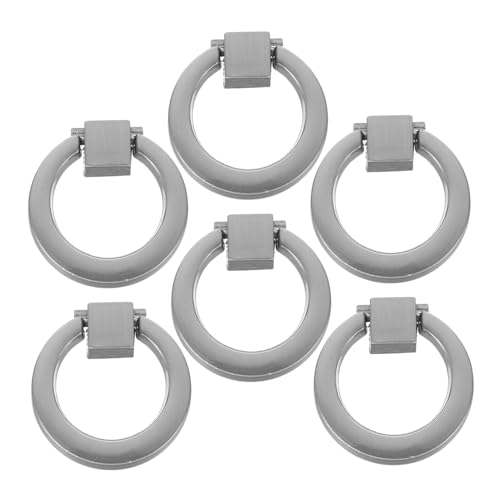 Hoement 6 Stück Runde Möbelgriffe aus Einzelne Lochschubladenknöpfe Langlebige Schrankbeschläge Einfache Montage Geeignet für Kommoden Kleiderschränke Schlafzimmer und Wohnzimmer Hoement 6 Stück Runde Möbelgriffe aus Einzelne Lochschubladenknöpfe Langlebige Schrankbeschläge Einfache Montage Geeignet für Kommoden Kleiderschränke Schlafzimmer und Wohnzimmer von Hoement