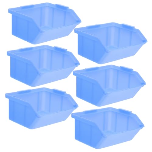 Hoement 6 Stück Teiliges Kunststoff-aufbewahrungsboxen Stapelbar Werkzeugteile Organizer Boxen für Werkstatt Garage Langlebig Einfach zu Montieren Klare Unterteilung Praktische Hoement 6 Stück Teiliges Kunststoff-aufbewahrungsboxen Stapelbar Werkzeugteile Organizer Boxen für Werkstatt Garage Langlebig Einfach zu Montieren Klare Unterteilung Praktische von Hoement