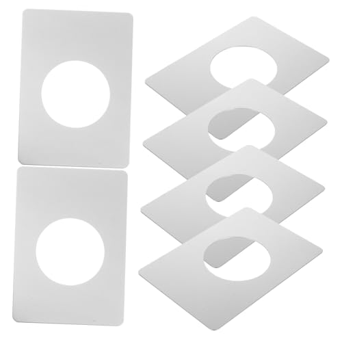Hoement 6 Stück Teiliges Türloch-abdeckplatten Rostfreiem Edelstahl Kratzfeste Türschloss-reparaturplatte für Haus Büro und Hotel Einfache Montage ohne Bohren Langlebige Hoement 6 Stück Teiliges Türloch-abdeckplatten Rostfreiem Edelstahl Kratzfeste Türschloss-reparaturplatte für Haus Büro und Hotel Einfache Montage ohne Bohren Langlebige von Hoement