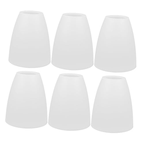 Hoement 6 Stück Weiße Lampenschirme aus Kunststoff Mittelloch Flache Lampenschirme für Tischlampen Nachttisch und Camping Einfache Montage Vielseitig Einsetzbar DIY Lichtabdeckung Hoement 6 Stück Weiße Lampenschirme aus Kunststoff Mittelloch Flache Lampenschirme für Tischlampen Nachttisch und Camping Einfache Montage Vielseitig Einsetzbar DIY Lichtabdeckung von Hoement