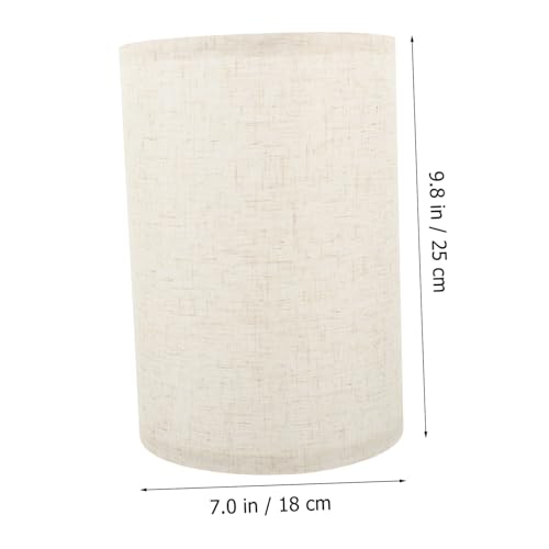 Hoement Abnehmbarer Stoff lampenschirm für Wand Tischlampen Rustikaler Stil Augenschonend Leicht zu Montieren Passend für Wohnzimmer Schlafzimmer Büro Moderne Innenraumbeleuchtung Hoement Abnehmbarer Stoff lampenschirm für Wand Tischlampen Rustikaler Stil Augenschonend Leicht zu Montieren Passend für Wohnzimmer Schlafzimmer Büro Moderne Innenraumbeleuchtung von Hoement