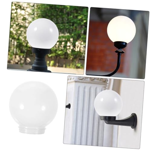 Hoement Acryl Lampenschirm Kugelform Opal Einfacher Ersatz Lampenschirm Für Pendelleuchte Wandleuchte Garten Wohnzimmer Dekor Hoement Acryl Lampenschirm Kugelform Opal Einfacher Ersatz Lampenschirm Für Pendelleuchte Wandleuchte Garten Wohnzimmer Dekor von Hoement