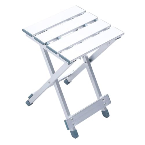 Hoement Aluminium Klappstuhl Leicht Faltbar Outdoor Campingstuhl Tragbar für Garten Picknick Angeln von Hoement