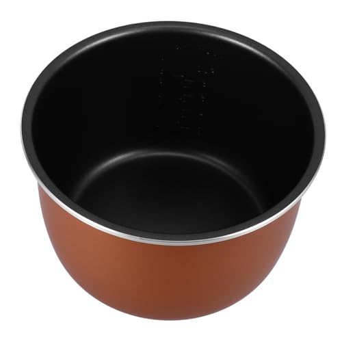 Hoement Aluminiumlegierung Reiskocher Innentopf Ersatz für Elektrischen Schnellkochtopf Kratzfeste Dicke Antihaftbeschichtung Vielseitig für Reis Suppe Kuchen Einfach zu Reinigen und Hoement Aluminiumlegierung Reiskocher Innentopf Ersatz für Elektrischen Schnellkochtopf Kratzfeste Dicke Antihaftbeschichtung Vielseitig für Reis Suppe Kuchen Einfach zu Reinigen und von Hoement