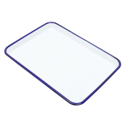 Hoement Emaille Backblech Antihaft Backform Für Kuchen Und Aufläufe Robustes Und Sicheres Material Leicht Zu Reinigen Und Langlebig Für Ofen Und Grill von Hoement