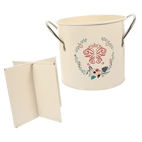 Hoement Besteckeimer Aufbewahrungskorb Essstäbchenkäfig abtropfen lassen dekorativer Besteckbehälter Besteckkorb Küchenutensilien Vintage- Organizer für Küchenaufbewahrung Küchenkorb von Hoement