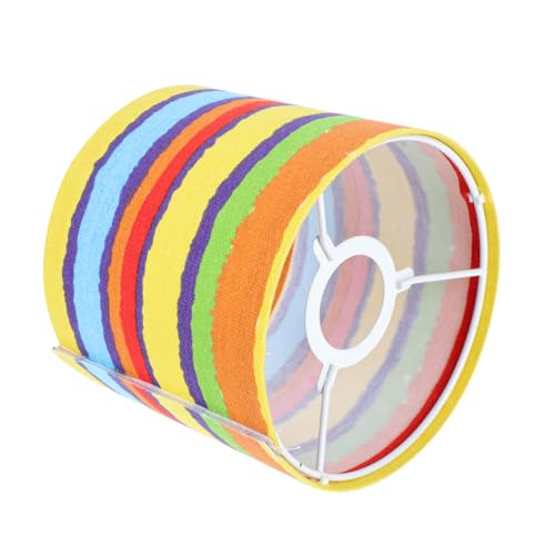Hoement Bunter Regenbogen-lampenschirm aus Kreative Lampenschirm-deko Faltbar und Abnehmbar Langlebiger Schutz für Wandlampen Stehlampen und Kronleuchter Augenschonend und Modern Hoement Bunter Regenbogen-lampenschirm aus Kreative Lampenschirm-deko Faltbar und Abnehmbar Langlebiger Schutz für Wandlampen Stehlampen und Kronleuchter Augenschonend und Modern von Hoement