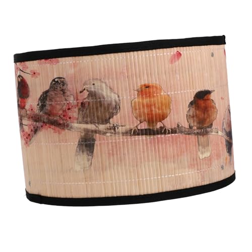 Hoement Chinesischer Stil Lampenschirm Lampenabdeckung Raumdekoration Langlebig Staub Insektenschutz Einfache Montage Dekorative Beleuchtung für Decken Tischlampen von Hoement