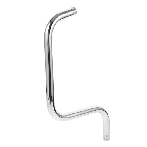 Hoement Duscharmverlängerung Hochwertig Leicht Gebogen für Wandmontage Badezimmer Ersatz Duschkopf Halterung Kompatibel mit Standard Brausearm Hoement Duscharmverlängerung Hochwertig Leicht Gebogen für Wandmontage Badezimmer Ersatz Duschkopf Halterung Kompatibel mit Standard Brausearm von Hoement