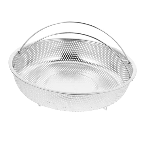Hoement Edelstahl Dampfgarer Einsatz mit Abtropfsieb Langlebiger Leichter Gemüse Steamer Korb für Topf Schnelles Gleichmäßiges Dämpfen von Reis Gemüse Meeresfrüchten für Haushalt Hoement Edelstahl Dampfgarer Einsatz mit Abtropfsieb Langlebiger Leichter Gemüse Steamer Korb für Topf Schnelles Gleichmäßiges Dämpfen von Reis Gemüse Meeresfrüchten für Haushalt von Hoement