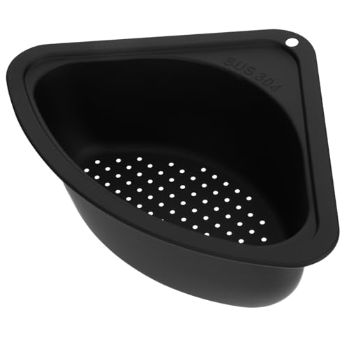 Hoement Edelstahl Dreieckiger Abflusskorb Spülbecken Ecksiebkorb Küchenfilterkorb Praktisch Stabil Für Obst Gemüse Abfallfilterkorb Sink Corner Drain Basket Für Küchen Spüle Hoement Edelstahl Dreieckiger Abflusskorb Spülbecken Ecksiebkorb Küchenfilterkorb Praktisch Stabil Für Obst Gemüse Abfallfilterkorb Sink Corner Drain Basket Für Küchen Spüle von Hoement