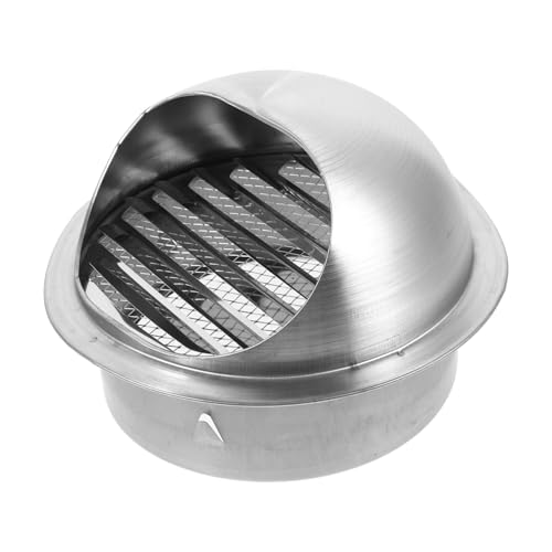 Hoement Edelstahl Lüftungsgitter Rund Winddicht mit Regenschutz Installieren Insektenschutz Ventilationsabdeckung für Wand und Decke Luftdurchlässige Haube für Außen Innenbereiche Hoement Edelstahl Lüftungsgitter Rund Winddicht mit Regenschutz Installieren Insektenschutz Ventilationsabdeckung für Wand und Decke Luftdurchlässige Haube für Außen Innenbereiche von Hoement