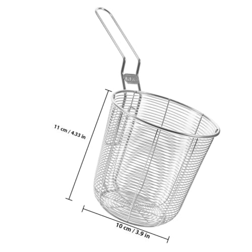 Hoement Edelstahl Nudelsieb mit Haken Hitzebeständiger Küchenstrainer für Hotpot und Frittieren Feines Maschensieb mit Großem Fassungsvermögen Leichtes Küchensieb für Pasta Gemüse Hoement Edelstahl Nudelsieb mit Haken Hitzebeständiger Küchenstrainer für Hotpot und Frittieren Feines Maschensieb mit Großem Fassungsvermögen Leichtes Küchensieb für Pasta Gemüse von Hoement