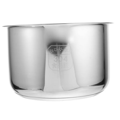 Hoement Edelstahl Reiskocher Innentopf Kapazität Antihaftbeschichtung Zubehör Ersatz für Haushalts elektrokocher Vielseitiger Kochbehälter für Reis Suppe Kuchen Hoement Edelstahl Reiskocher Innentopf Kapazität Antihaftbeschichtung Zubehör Ersatz für Haushalts elektrokocher Vielseitiger Kochbehälter für Reis Suppe Kuchen von Hoement