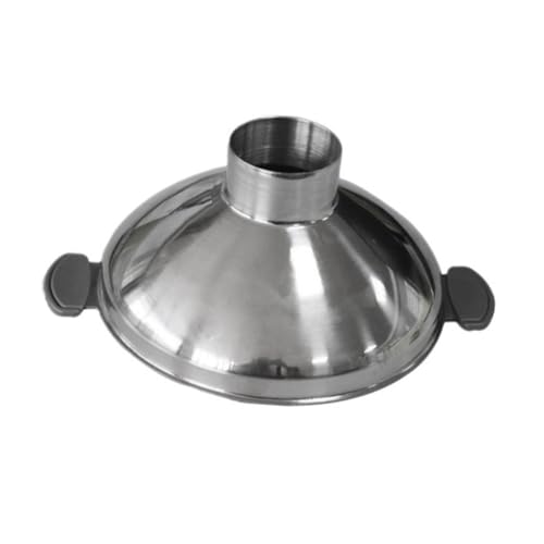 Hoement Edelstahl Trichter Großer Durchmesser Doppelohrig Multifunktional Flüssigkeitstransfer Küchenhilfe für Haushalt und Gastronomie aus Robustem Material Leicht zu Halten und Hoement Edelstahl Trichter Großer Durchmesser Doppelohrig Multifunktional Flüssigkeitstransfer Küchenhilfe für Haushalt und Gastronomie aus Robustem Material Leicht zu Halten und von Hoement