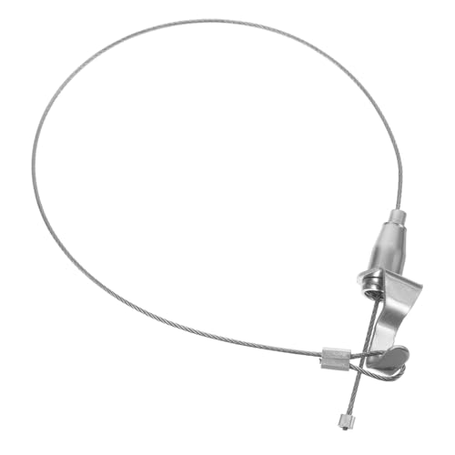 Hoement Einstellbare Edelstahl Drahtseil Aufhängeseil mit Haken für Bilder Lampen und Ausstellungen Rostfrei Langlebig Vielseitig Nutzbar Lang für Galerien und Wohnräume Hoement Einstellbare Edelstahl Drahtseil Aufhängeseil mit Haken für Bilder Lampen und Ausstellungen Rostfrei Langlebig Vielseitig Nutzbar Lang für Galerien und Wohnräume von Hoement