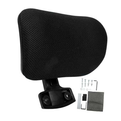 Hoement Ergonomische Bürostuhl Kopfstütze Verstellbar Retroﬁt Kopfkissen Komfortable Stütze für Computerstuhl Einfach Nachrüstbar Atmungsaktiv Geeignet für Büro und Home Office von Hoement