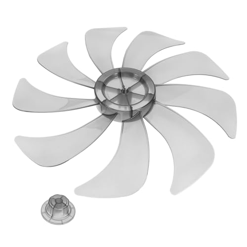 Hoement Ersatzventilator Flügel aus Robustem PP Hitzebeständig und Geräuscharm Optimal für Stand Tischventilatoren Einfache Montage und Langlebig von Hoement