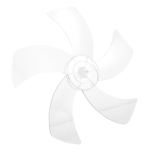 Hoement Ersatzventilatorflügel Transparent Weiß aus Robustem As Kunststoff für Stand Tischventilatoren Einfache Installation Langlebiger Ersatz für Beschädigte Lüfterblätter Hoement Ersatzventilatorflügel Transparent Weiß aus Robustem As Kunststoff für Stand Tischventilatoren Einfache Installation Langlebiger Ersatz für Beschädigte Lüfterblätter von Hoement