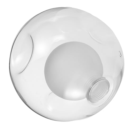 Hoement Glas Lampenschirm Kugel Fassung Ersatz Lampenabdeckung Rund Klarglas Doppelglas Wärmedämmend Für Wandleuchten Deckenleuchten Wohnzimmer Hoement Glas Lampenschirm Kugel Fassung Ersatz Lampenabdeckung Rund Klarglas Doppelglas Wärmedämmend Für Wandleuchten Deckenleuchten Wohnzimmer von Hoement