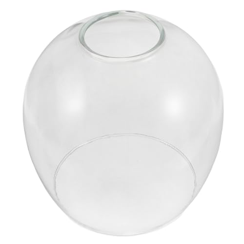 Hoement Handgeblasener Lampenschirm aus Klarem Hochborosilikat Glas Hitzebeständig und Langlebig Dekorativer Glaskugel Abdeckung für Badezimmer Wandlampen und Pendelleuchten Vielseitig Hoement Handgeblasener Lampenschirm aus Klarem Hochborosilikat Glas Hitzebeständig und Langlebig Dekorativer Glaskugel Abdeckung für Badezimmer Wandlampen und Pendelleuchten Vielseitig von Hoement
