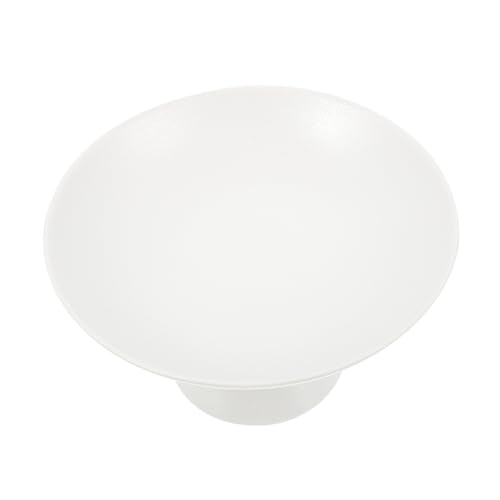 Hoement Keramikschale Fuß Mit Sockel Runde Obstschale Aus Keramik Als Servierständer Für Küche Und Bankette von Hoement