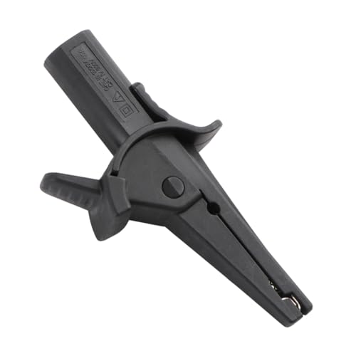 Hoement Isolierte Krokodilklemme Bananenstecker Testclip für Batterien Multimeter Messleitung Elektrische Prüfspitze mit Starker Greifkraft für Auto Solar Camping und Elektroprojekte Hoement Isolierte Krokodilklemme Bananenstecker Testclip für Batterien Multimeter Messleitung Elektrische Prüfspitze mit Starker Greifkraft für Auto Solar Camping und Elektroprojekte von Hoement