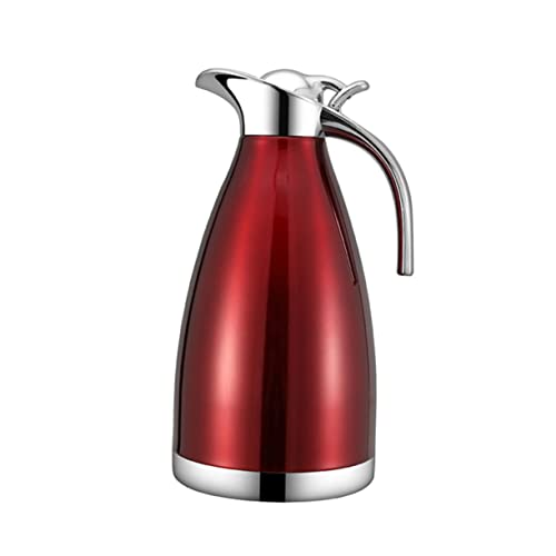 Hoement Isolierte Thermoflasche 1 5 L Edelstahl-wasserkocher Kalttopf Isolierte Wasserflasche Für Zuhause Büro Reisen von Hoement