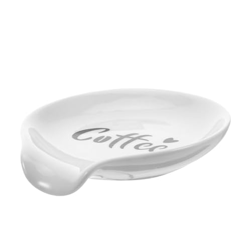 Hoement Keramik Kaffeelöffelhalter Klein Kompakter Löffelablage aus Porzellan Vielseitiger Kaffeelöffel Teerührerhalter für Küchenarbeitsplatten Platzsparendes Bar Zubehör für Kaffee Hoement Keramik Kaffeelöffelhalter Klein Kompakter Löffelablage aus Porzellan Vielseitiger Kaffeelöffel Teerührerhalter für Küchenarbeitsplatten Platzsparendes Bar Zubehör für Kaffee von Hoement