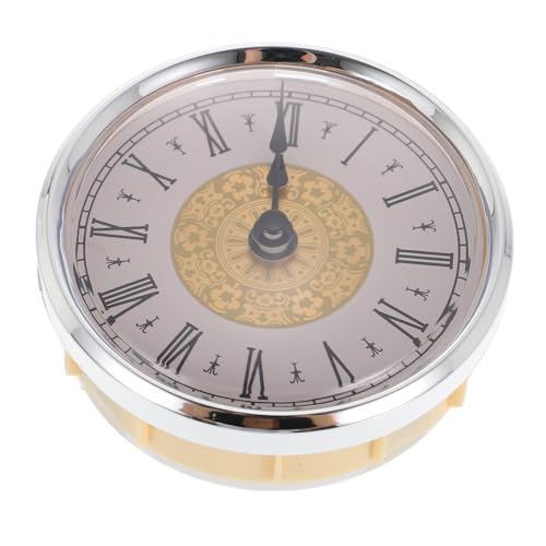 Hoement Kleine Runde Wanduhr mit Quarzuhrwerk Römische Ziffern Retro Dekoration Originelles DIY uhrzifferblatt Ø Platzsparendes Uhrzubehör für Wohnraumgestaltung Hoement Kleine Runde Wanduhr mit Quarzuhrwerk Römische Ziffern Retro Dekoration Originelles DIY uhrzifferblatt Ø Platzsparendes Uhrzubehör für Wohnraumgestaltung von Hoement