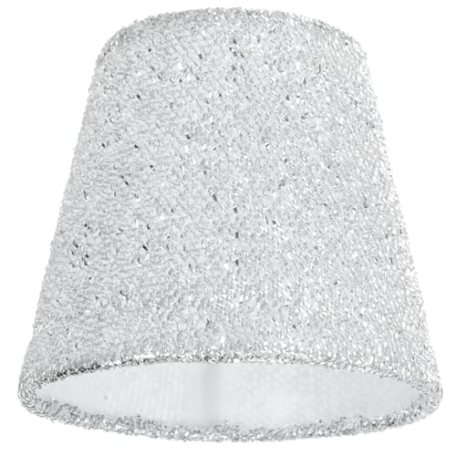 Hoement Kleiner Lampenschirm Sockel Stoff Vintage Stil Dekorative Tisch Stehleuchte Abdeckung Für Wohnzimmer Schlafzimmer Büro von Hoement