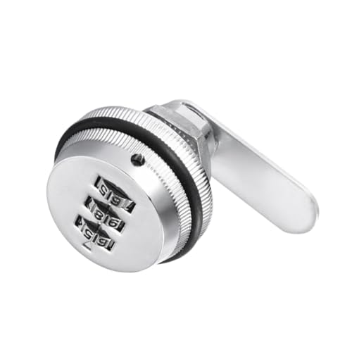 Hoement Kombinationsschloss Stelligem Zahlenschloss Schlüsselloses Briefkastenschloss aus Langlebiger Sicher für Schrank Schublade Mailbox Hoement Kombinationsschloss Stelligem Zahlenschloss Schlüsselloses Briefkastenschloss aus Langlebiger Sicher für Schrank Schublade Mailbox von Hoement