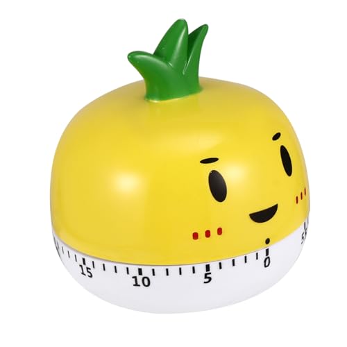 Hoement Küchentimer Cartoon Mechanischer Kurzzeitwecker Küchenzeitschaltuhr Multifunktional für Kochen Lernen Geeignet von Hoement