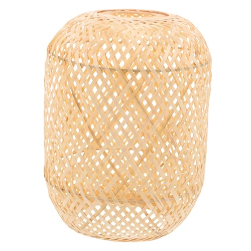 Hoement Lampenschirm Tischlampe Natürlich Lampenschirm Dekorative Nachttischbeleuchtung Rustikaler für Wohnzimmer Schlafzimmer Hotel Restaurant von Hoement