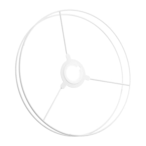 Hoement Lampenschirmhalter aus Robustem Eisen DIY Lampenschirmrahmen für Tisch Deckenleuchten Langlebiger Lampenschirmhalter für Individuelle Beleuchtung Vielseitig Einsetzbar von Hoement